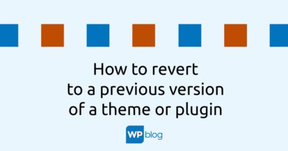How to revert to a previous version of a theme or plugin